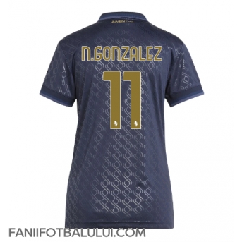 Juventus Nicolas Gonzalez #11 Tricou Fotbal Replică 2024-25 Femei Treilea
